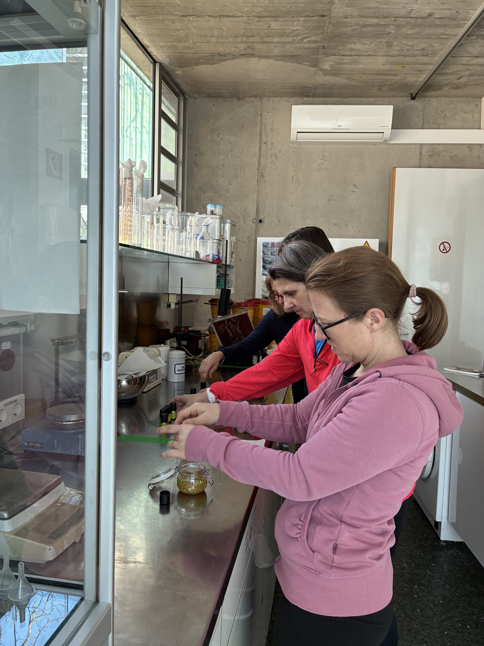 Herstellung eines Körperpeelings